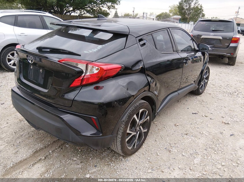 Vin: nmtkhmbx6jr032287, lot: 46688860, toyota c-hr xle 20184