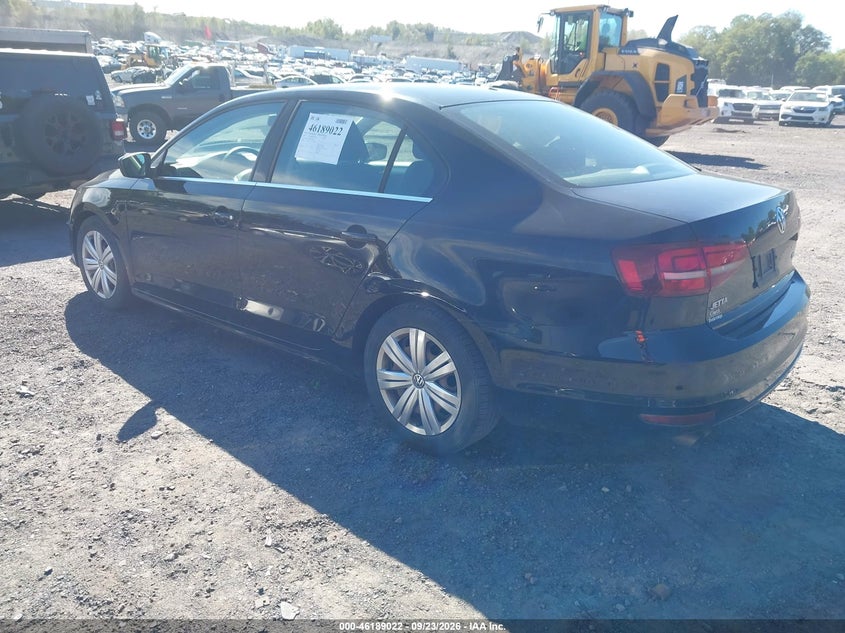 Vin: 3vw167ajxhm316272, lot: 46688906, volkswagen jetta 1.4t s 20173