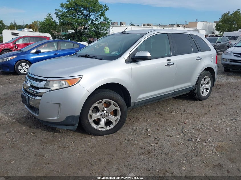 Vin: 2fmdk4jc7bbb49501, lot: 46688907, ford edge sel 20112