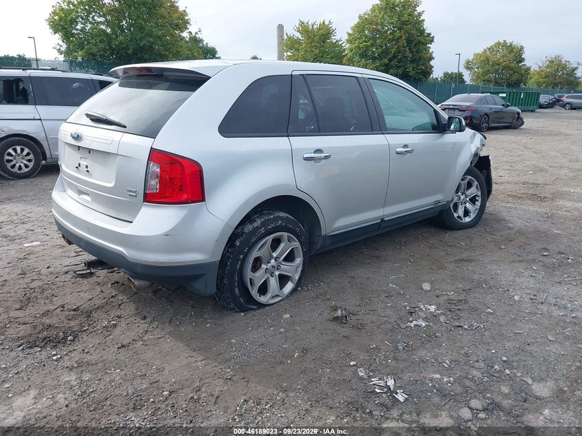 Vin: 2fmdk4jc7bbb49501, lot: 46688907, ford edge sel 20114