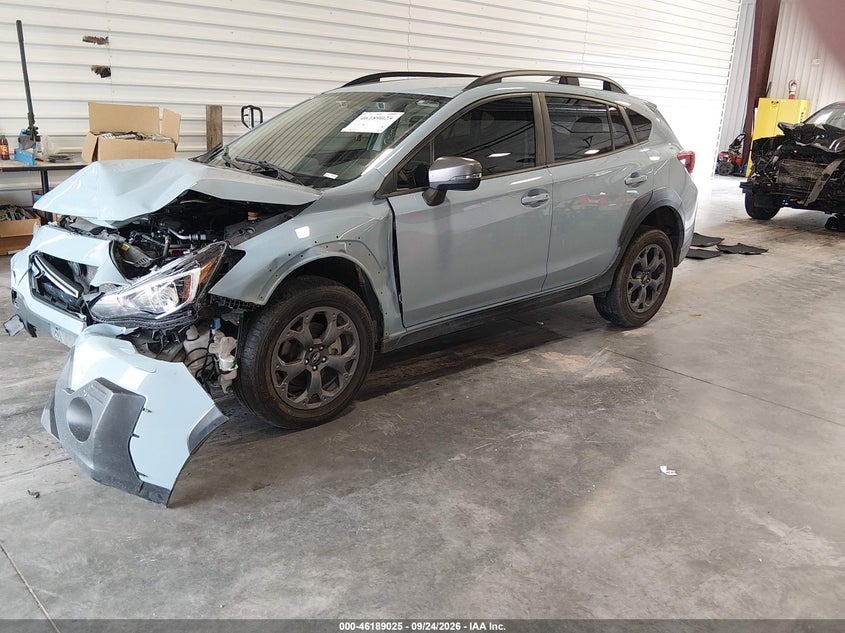 Vin: jf2gthrc8ph323551, lot: 46688909, subaru crosstrek sport 20232