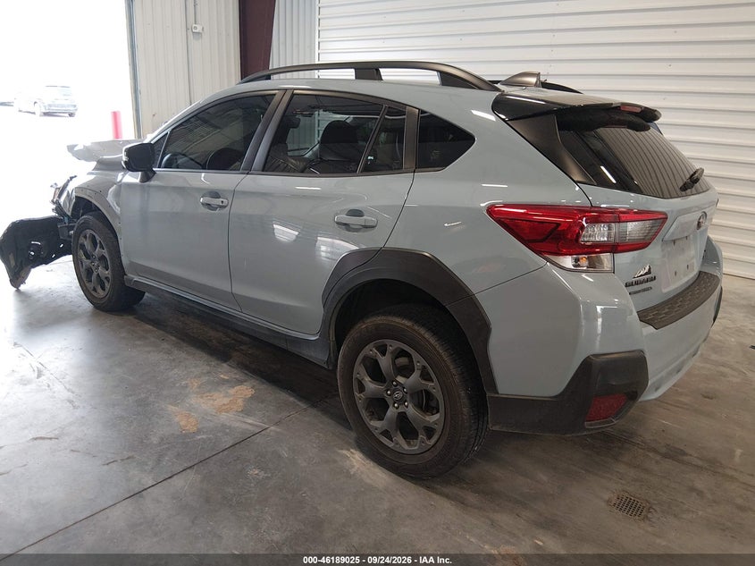 Vin: jf2gthrc8ph323551, lot: 46688909, subaru crosstrek sport 20233