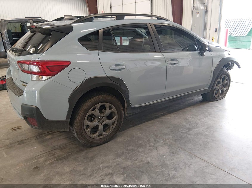 Vin: jf2gthrc8ph323551, lot: 46688909, subaru crosstrek sport 20234