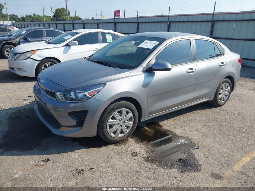 Vin: 3kpa24ad7pe622412, lot: 46688912, kia rio s 20232