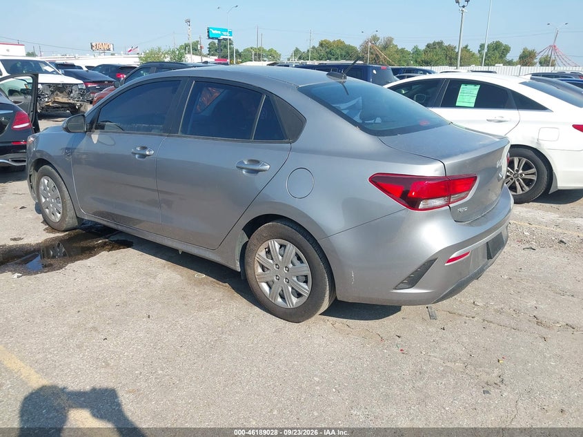 Vin: 3kpa24ad7pe622412, lot: 46688912, kia rio s 20233