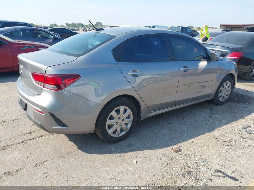 Vin: 3kpa24ad7pe622412, lot: 46688912, kia rio s 20234