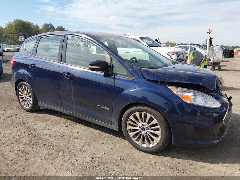 Vin: 1fadp5au7hl111706, lot: 46688919, ford c-max hybrid se 20171