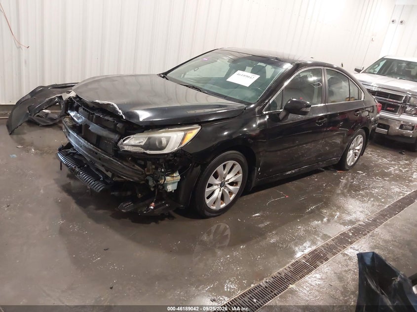 2017 Subaru Legacy, Удар спереду, IAAI, VIN 4S3BNAF6XH3005499 — фото 2