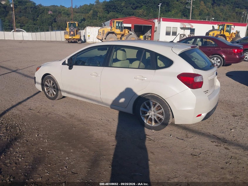 Vin: jf1gpac66dh814165, lot: 46688936, subaru impreza wagon 2.0i premium 20133