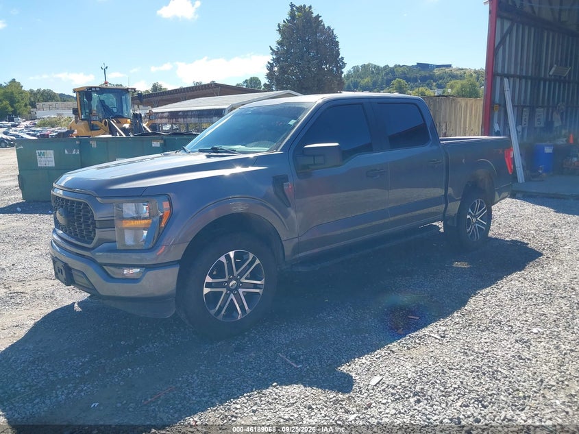 2023 Ford F-150, Rear, IAAI, VIN 1FTFW1E58PFC00327 — photo 2