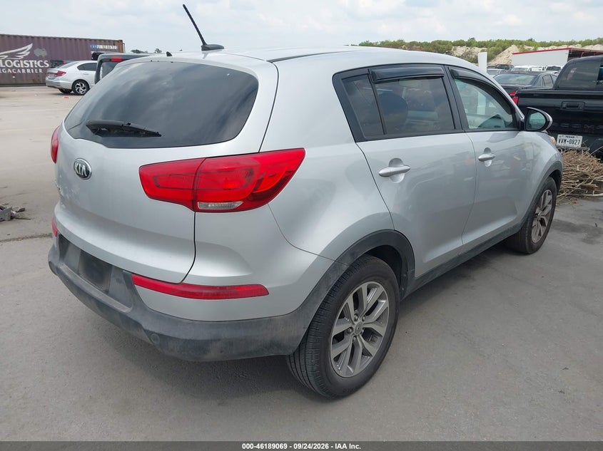 Vin: kndpb3ac8g7866887, lot: 46688953, kia sportage lx 20164