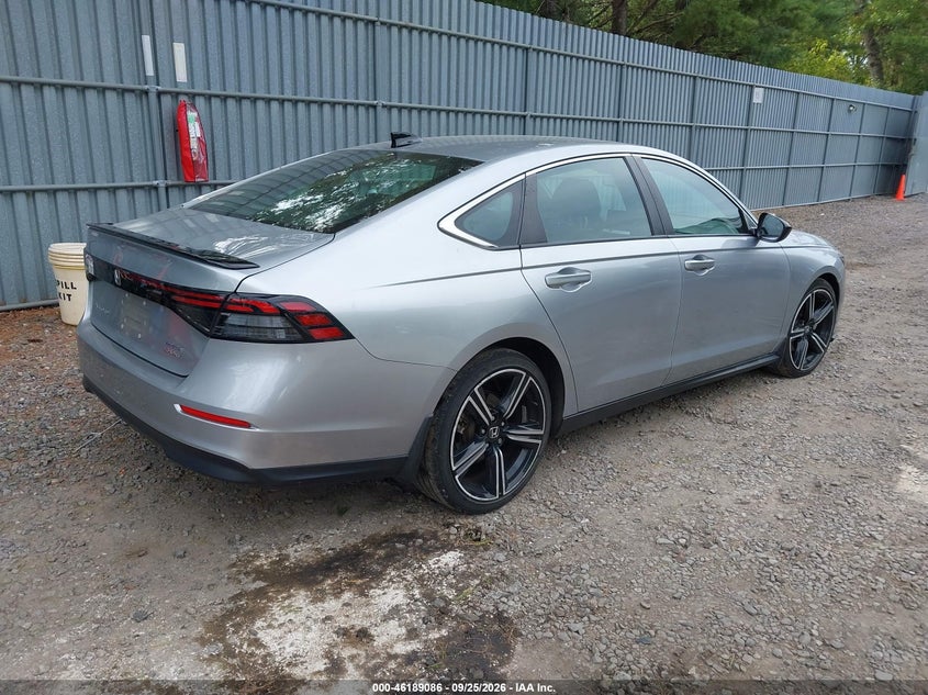 Vin: 1hgcy2f53ra038769, lot: 46688970, honda accord hybrid sport 20244