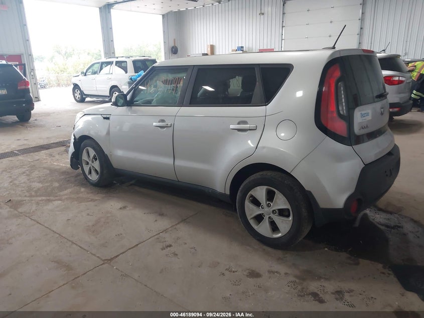 Vin: kndjn2a29g7850941, lot: 46688978, kia soul 20163