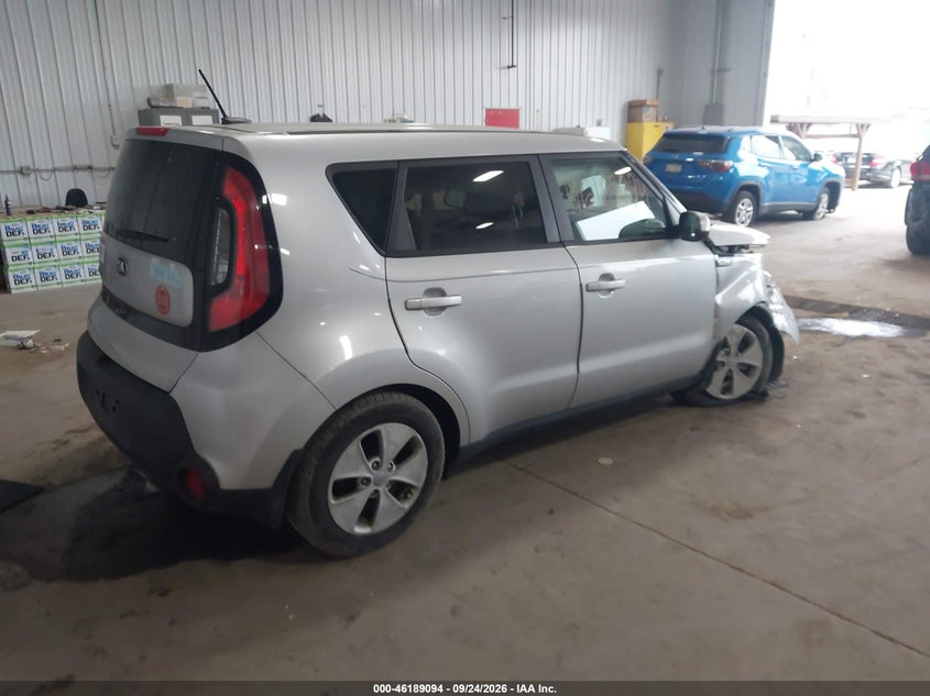 Vin: kndjn2a29g7850941, lot: 46688978, kia soul 20164