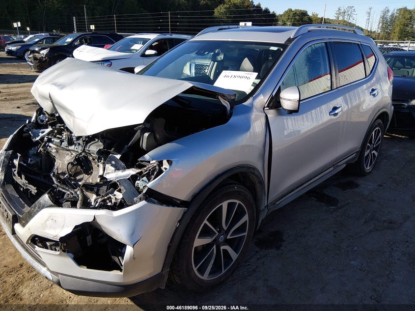 Vin: jn8at2mv2jw310621, lot: 46688979, nissan rogue sl 20182