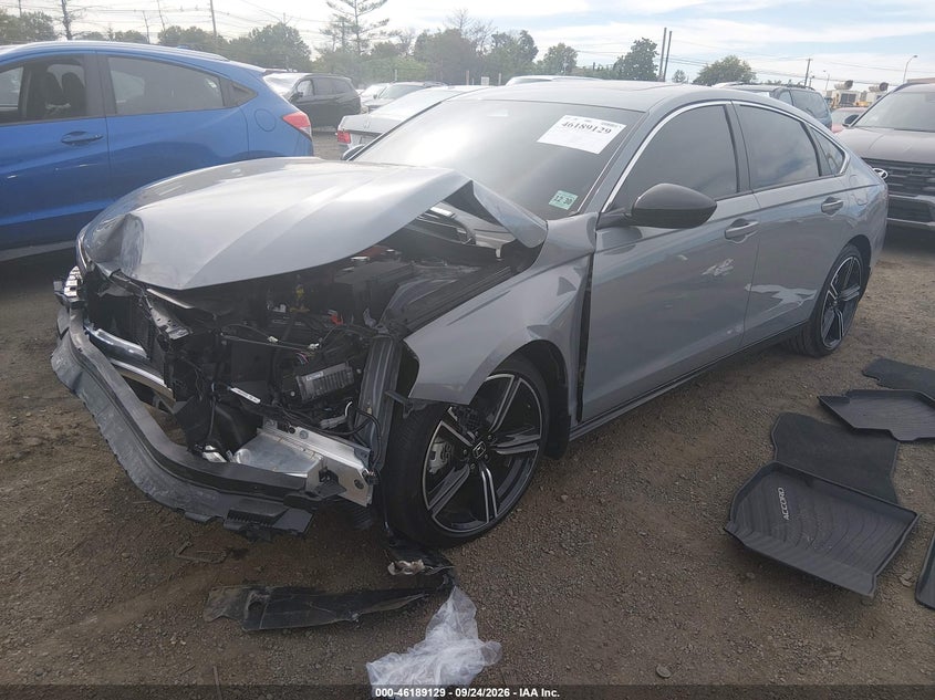 Vin: 1hgcy2f58sa094101, lot: 46689013, honda accord hybrid sport 20252