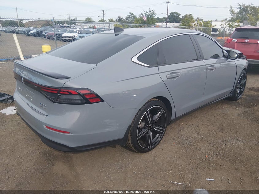 Vin: 1hgcy2f58sa094101, lot: 46689013, honda accord hybrid sport 20254