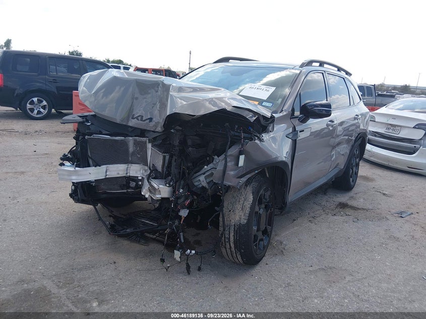 Vin: 5xyrkdjf9sg336481, lot: 46689020, kia sorento x-line sx prestige 20252