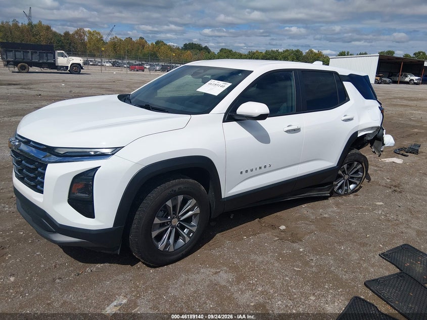 Vin: 3gnaxpeg9sl285826, lot: 46689024, chevrolet equinox awd lt 20252