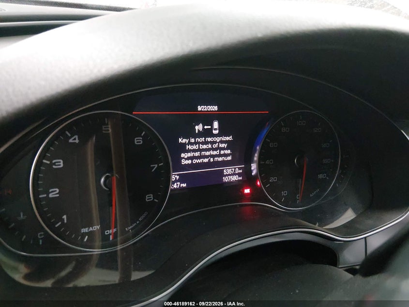 AUDI A6 2018 VIN WAUC8AFC7JN039313