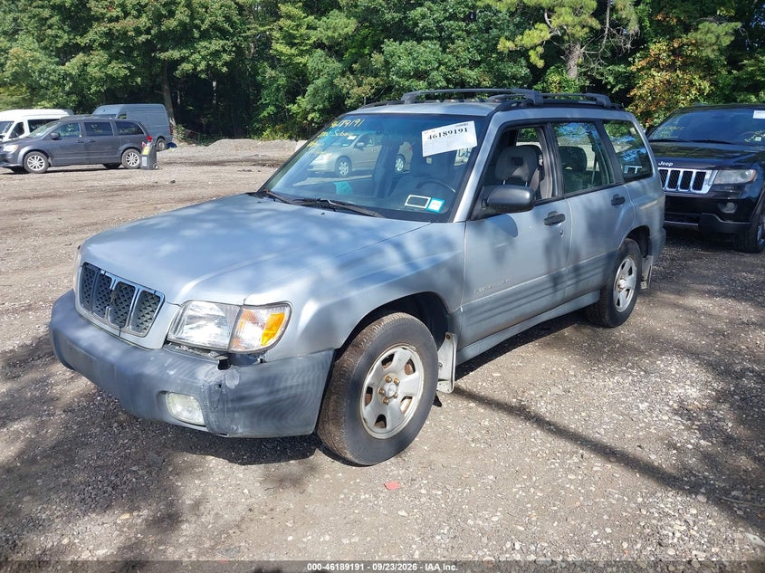 SUBARU FORESTER 2002 VIN JF1SF635X2G724408