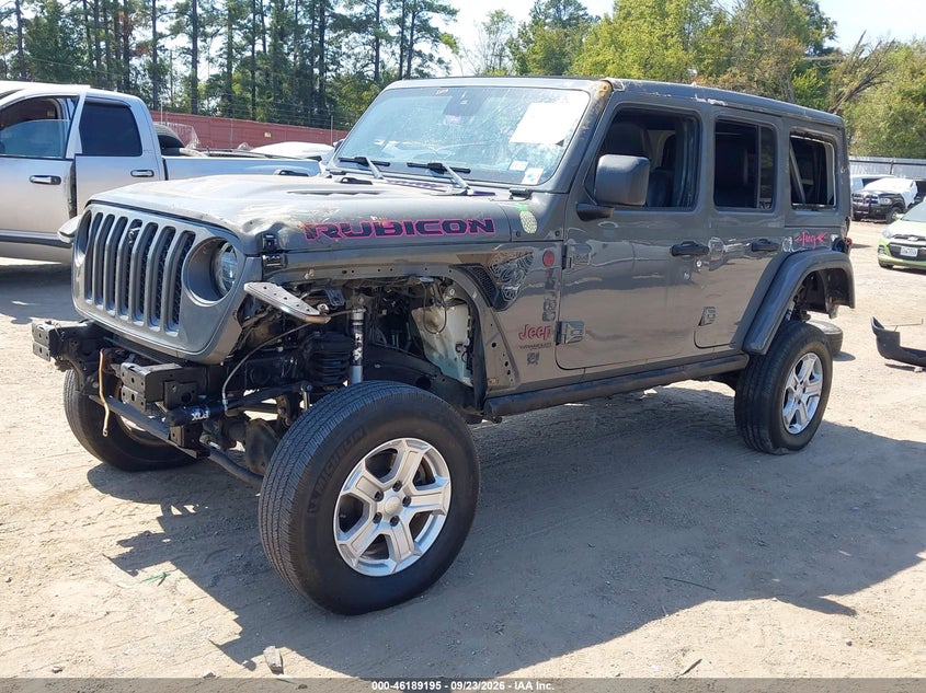 Vin: 1c4jjxfm3mw553359, lot: 46689079, jeep wrangler unlimited rubicon 4x4 20212