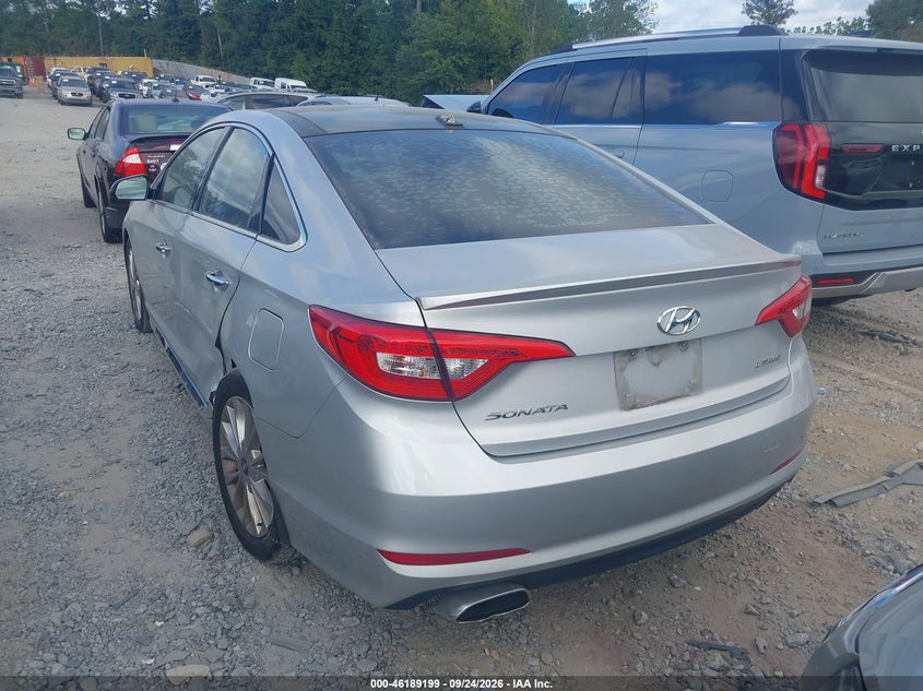 Vin: 5npe34af4fh113842, lot: 46689083, hyundai sonata 2.4l limited 20153