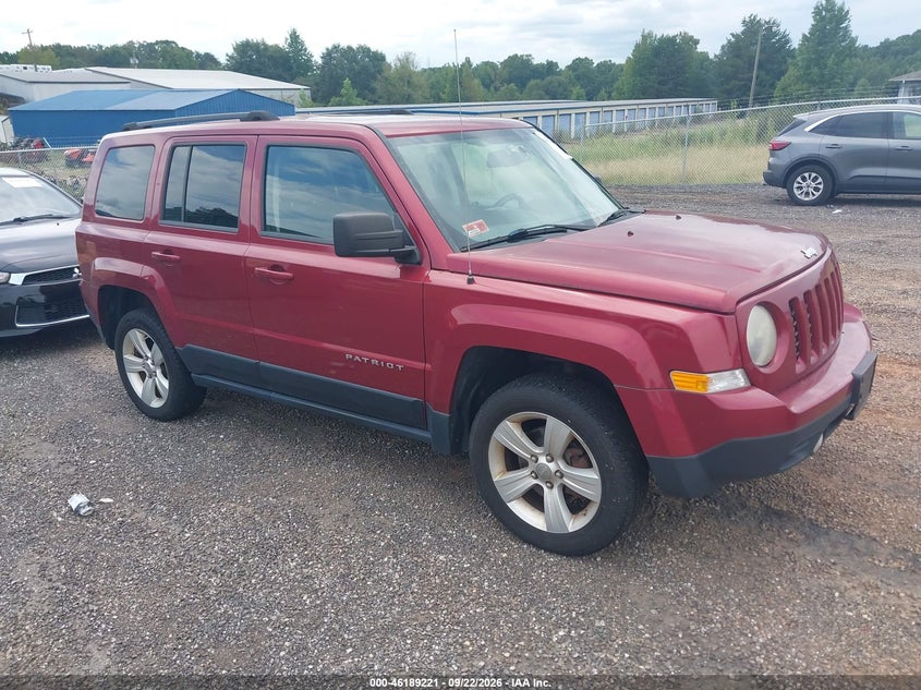 Vin: 1c4njrfb4cd567101, lot: 46689105, jeep patriot latitude 2012 img_1