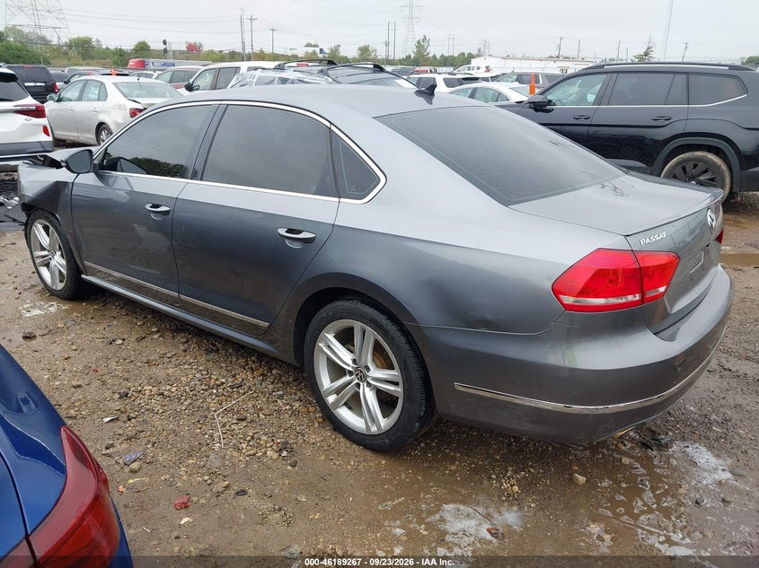 Vin: 1vwcn7a3xcc088832, lot: 46689151, volkswagen passat 2.0l tdi sel premium 20123