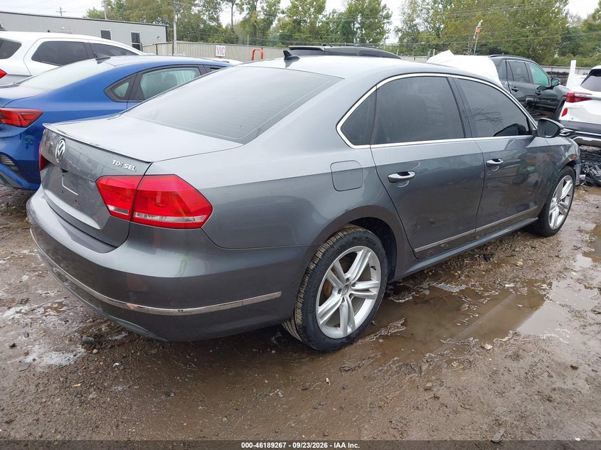 Vin: 1vwcn7a3xcc088832, lot: 46689151, volkswagen passat 2.0l tdi sel premium 20124