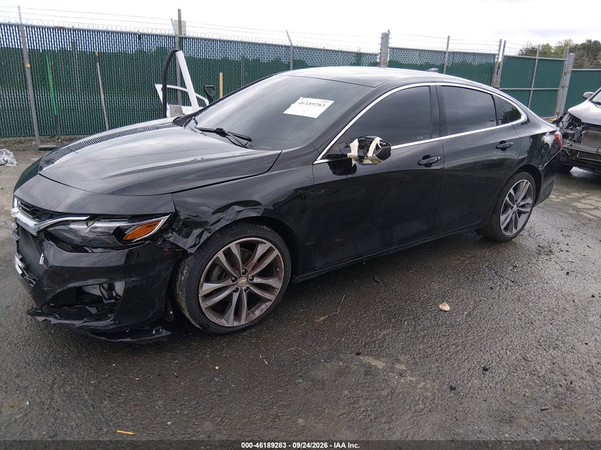 Vin: 1g1zd5st7nf174581, lot: 46689167, chevrolet malibu fwd lt 20222