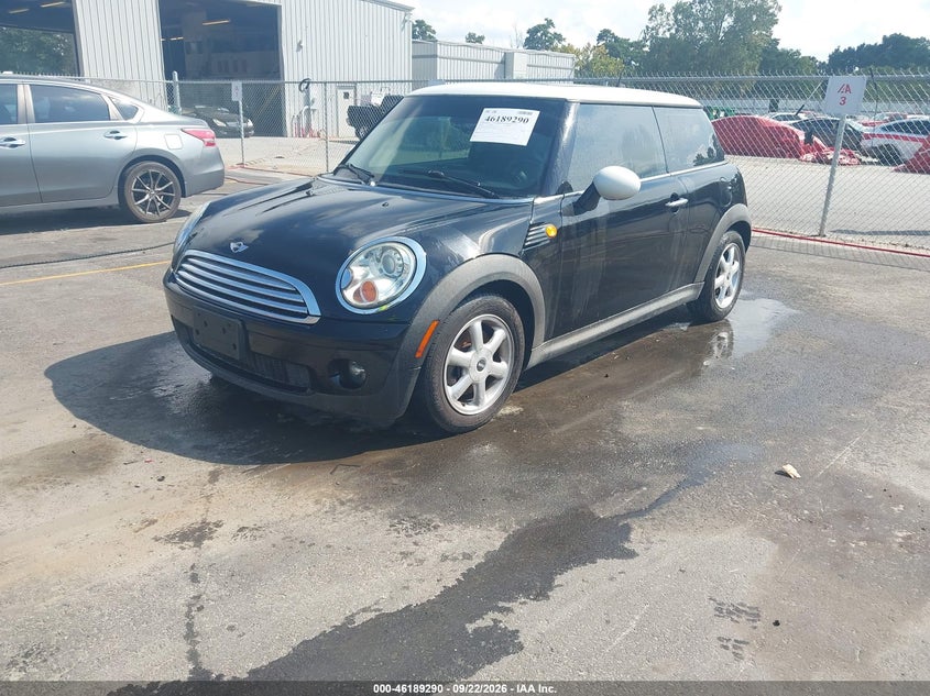 MINI COOPER 2009 VIN WMWMF33509TW76398