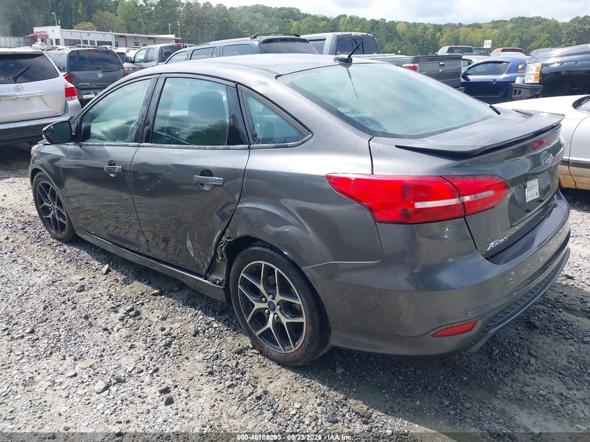Vin: 1fadp3f2xfl304280, lot: 46689176, ford focus se 20153