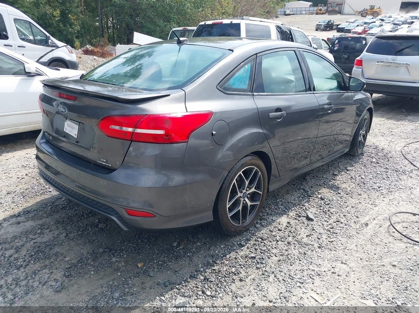 Vin: 1fadp3f2xfl304280, lot: 46689176, ford focus se 20154