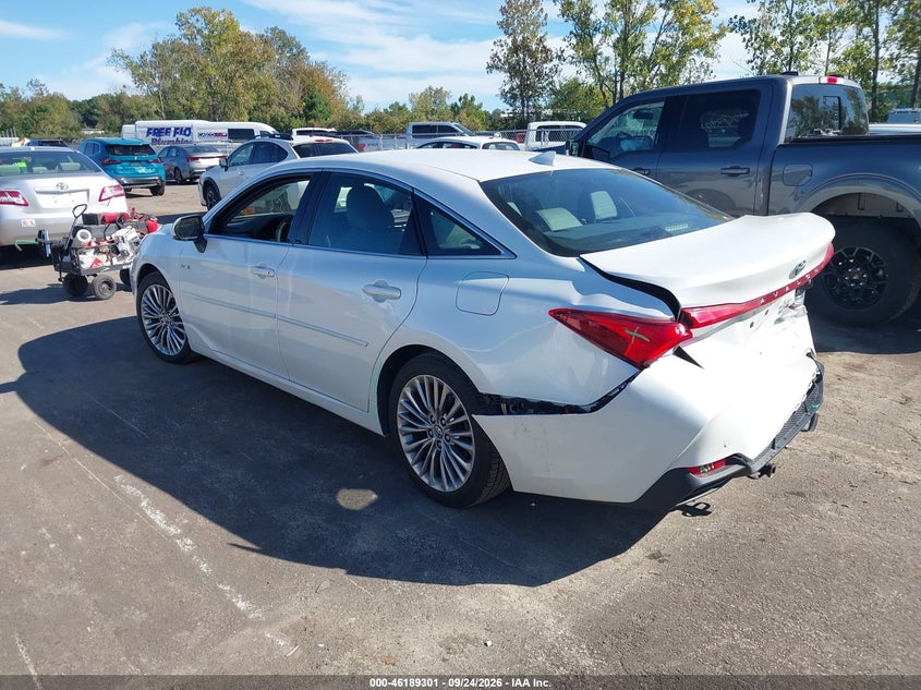 Vin: 4t1b21fb0ku007183, lot: 46689185, toyota avalon hybrid limited 20193