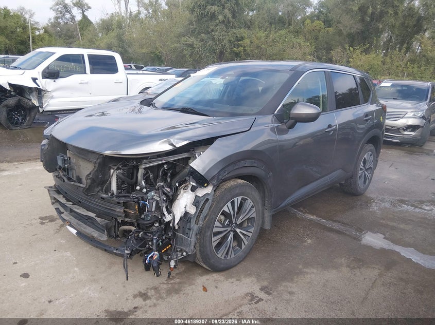 Vin: 5n1bt3bb7pc922110, lot: 46689191, nissan rogue sv intelligent awd 20232