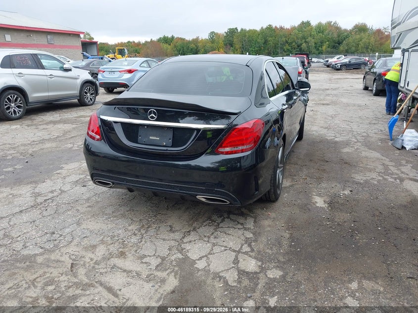 MERCEDES-BENZ C 400 2015 VIN 55SWF6GB7FU028521