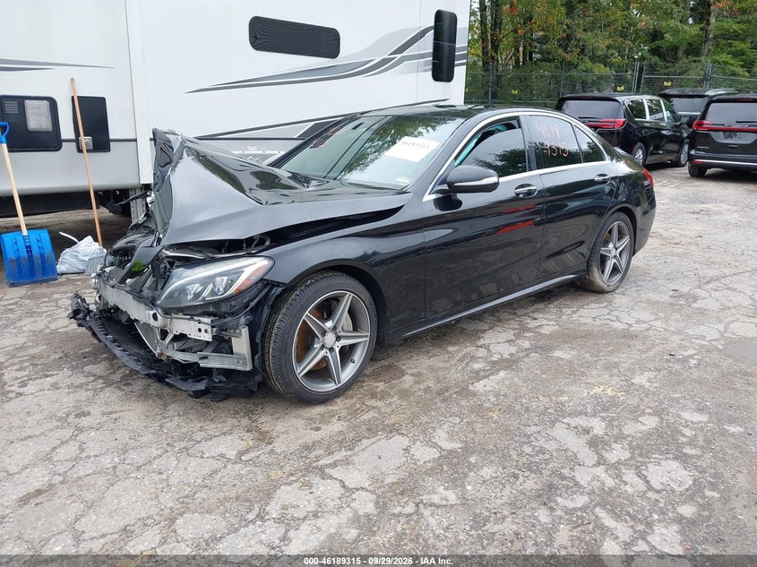 MERCEDES-BENZ C 400 2015 VIN 55SWF6GB7FU028521
