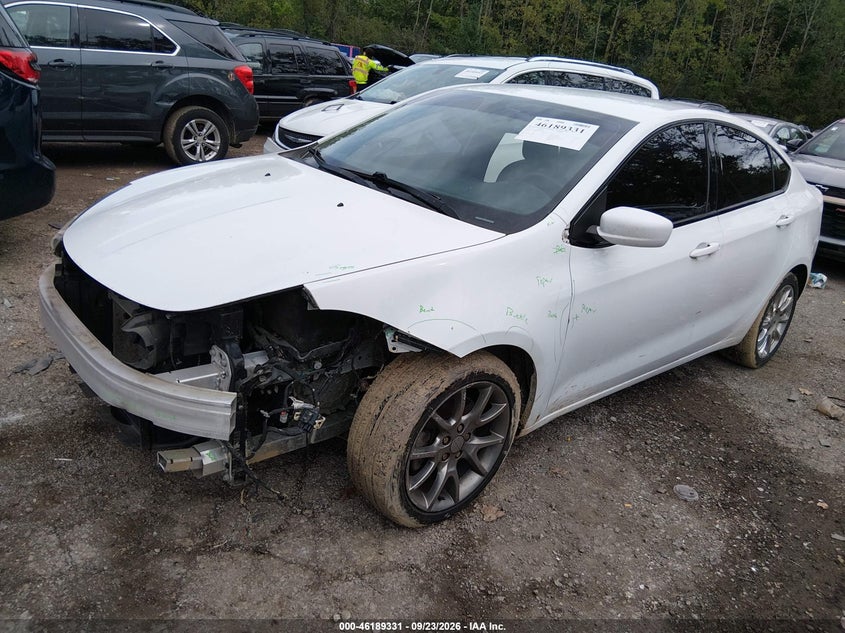 Vin: 1c3cdfbb0fd213183, lot: 46689215, dodge dart sxt 20152
