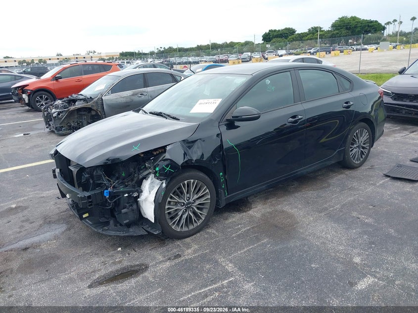 Vin: 3kpf54ad5pe516652, lot: 46689219, kia forte gt-line 20232