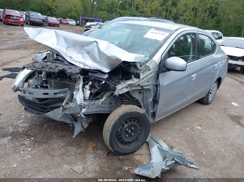 Vin: ml32f3fjxhhf19195, lot: 46689228, mitsubishi mirage g4 es 20172