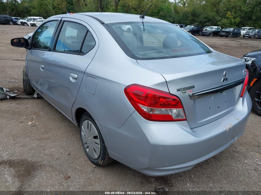 Vin: ml32f3fjxhhf19195, lot: 46689228, mitsubishi mirage g4 es 20173