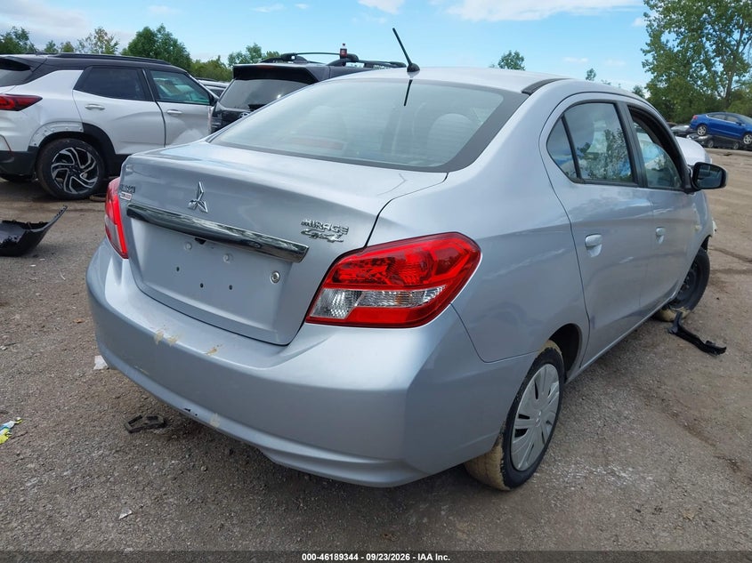 Vin: ml32f3fjxhhf19195, lot: 46689228, mitsubishi mirage g4 es 20174
