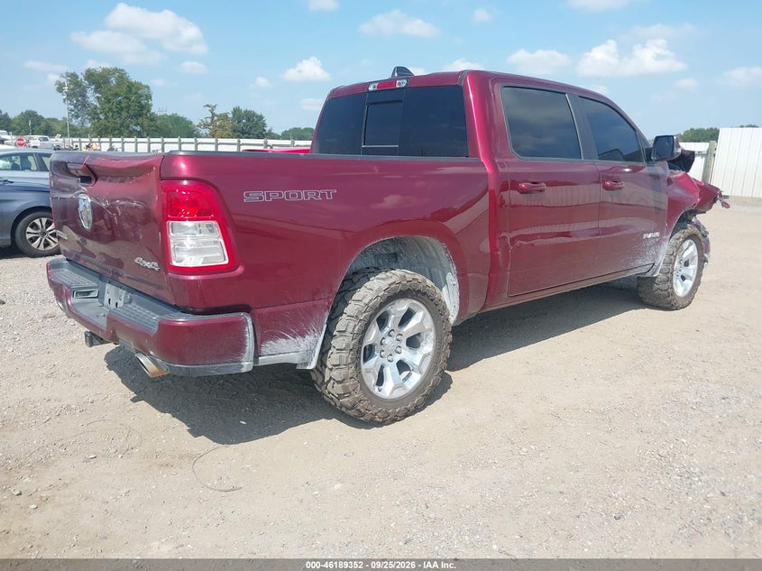 Vin: 1c6srfft2pn704983, lot: 46689236, ram 1500 big horn/lone star 20234