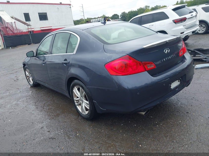 Vin: jn1cv6ar1cm976223, lot: 46689244, infiniti g37x 20123