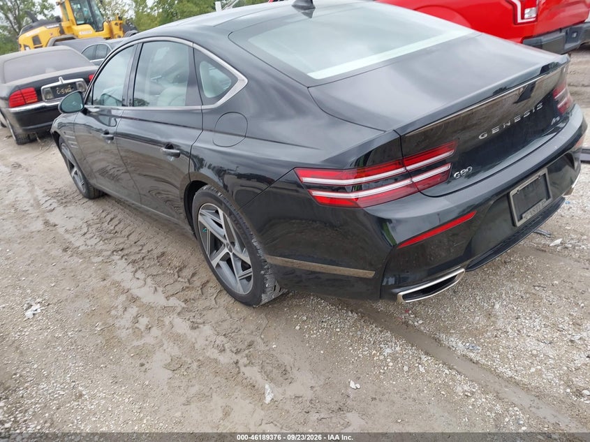 Vin: kmtga4sc9ru233425, lot: 46689260, genesis g80 2.5t awd 20243