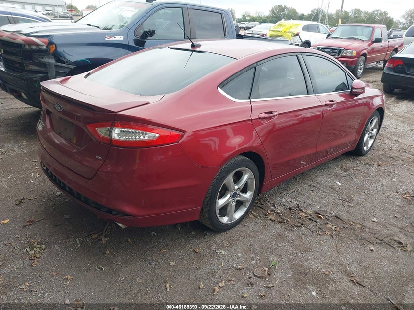 Vin: 3fa6p0h74er281692, lot: 46689274, ford fusion se 20144