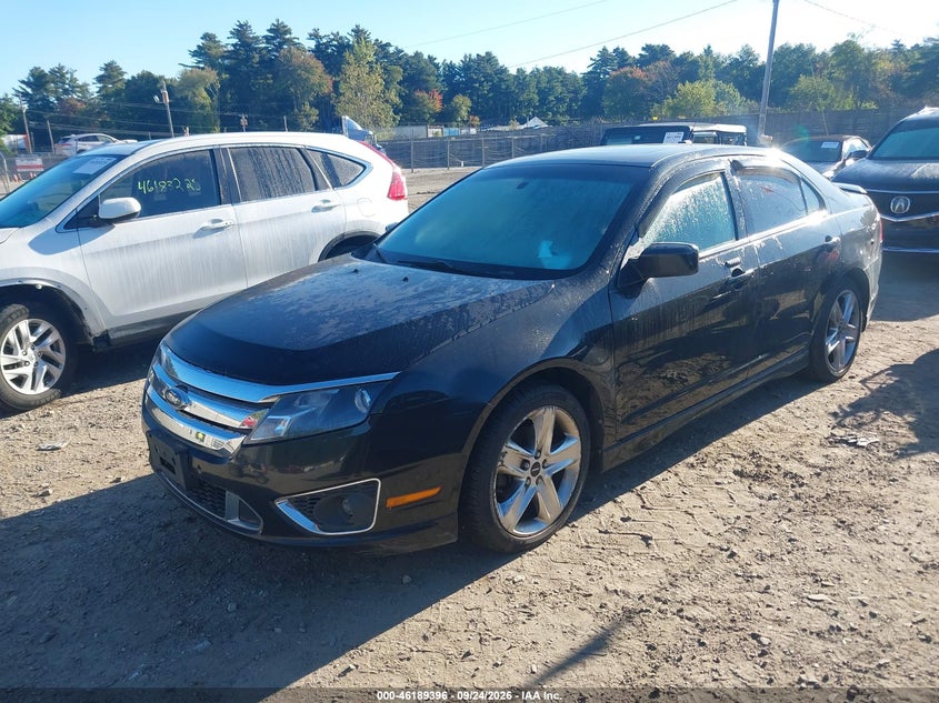 Vin: 3fahp0dc9ar209344, lot: 46689280, ford fusion sport 20102