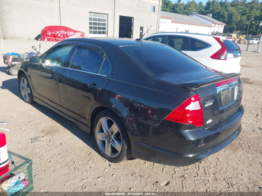 Vin: 3fahp0dc9ar209344, lot: 46689280, ford fusion sport 20103