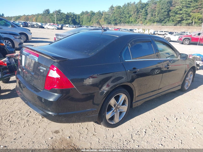 Vin: 3fahp0dc9ar209344, lot: 46689280, ford fusion sport 20104
